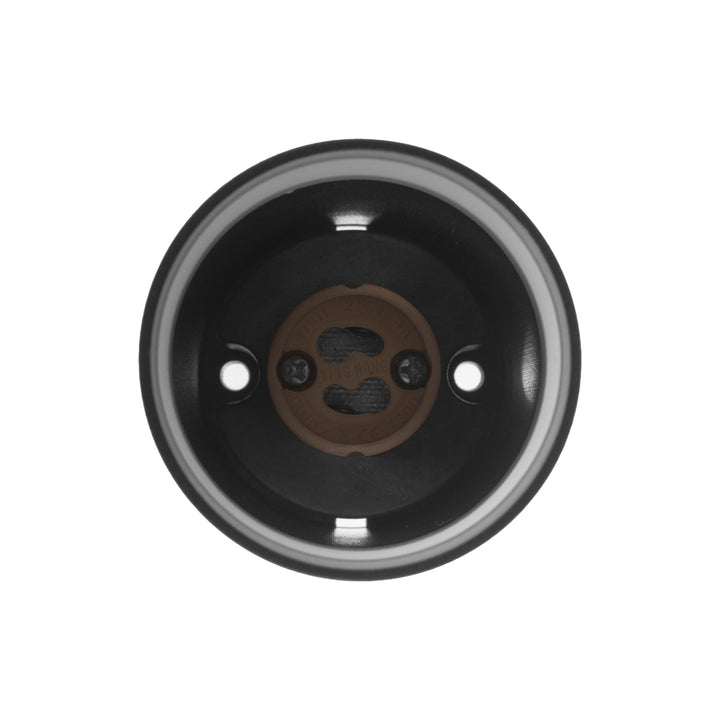 Set 3 spoturi tubulare Maclean, suprafață/tub, rotund, aluminiu, GU10, 55x130mm, culoare neagră, MCE360 B + 3 becuri LED GU10 7W Maclean Energy MCE437 NW alb neutru 4000K, 220-240V~, 50/60Hz
