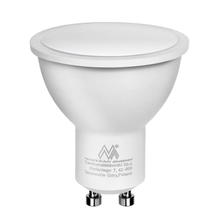 Maclean corp de iluminat/tub încastrat, spot, rotund, aluminiu, GU10, 55x130mm, culoare negru, MCE364 B 3pcs+ Bec LED GU10 7W Maclean Energy MCE437 NW alb neutru 4000K, 220-240V~, 50/60Hz, 3pcs