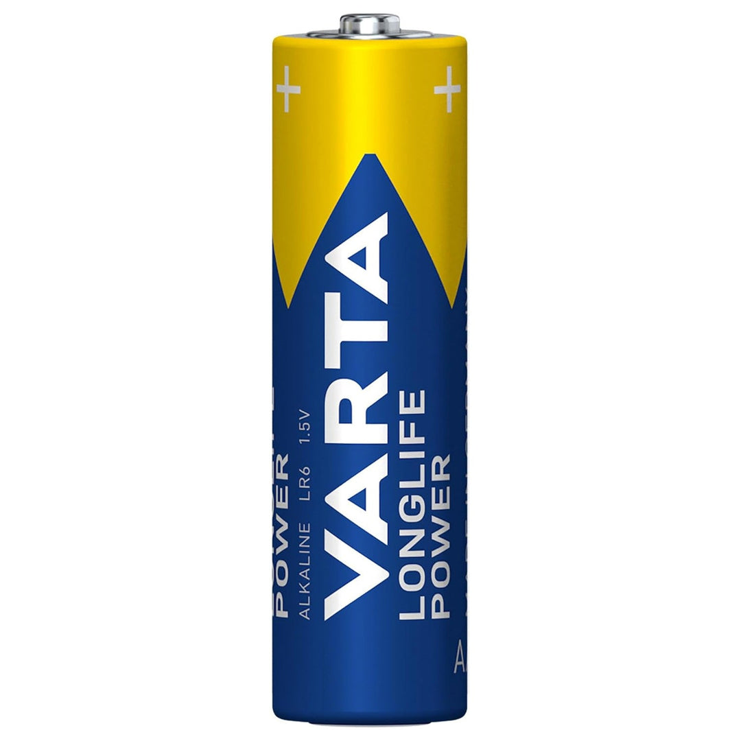 VARTA Longlife Power, 6 алкални батерии AA, LR06, 1,5 V