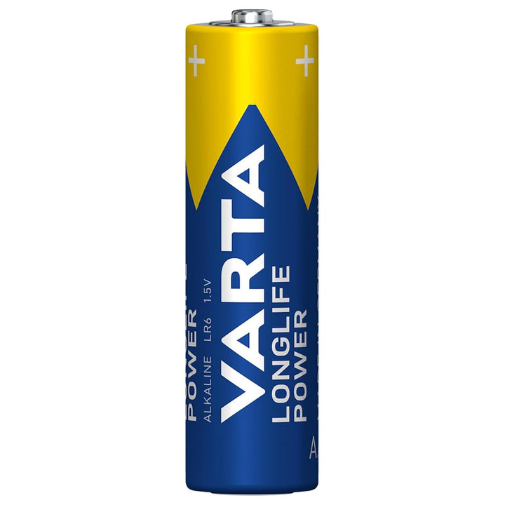 VARTA Longlife Power, 6 алкални батерии AA, LR06, 1,5 V