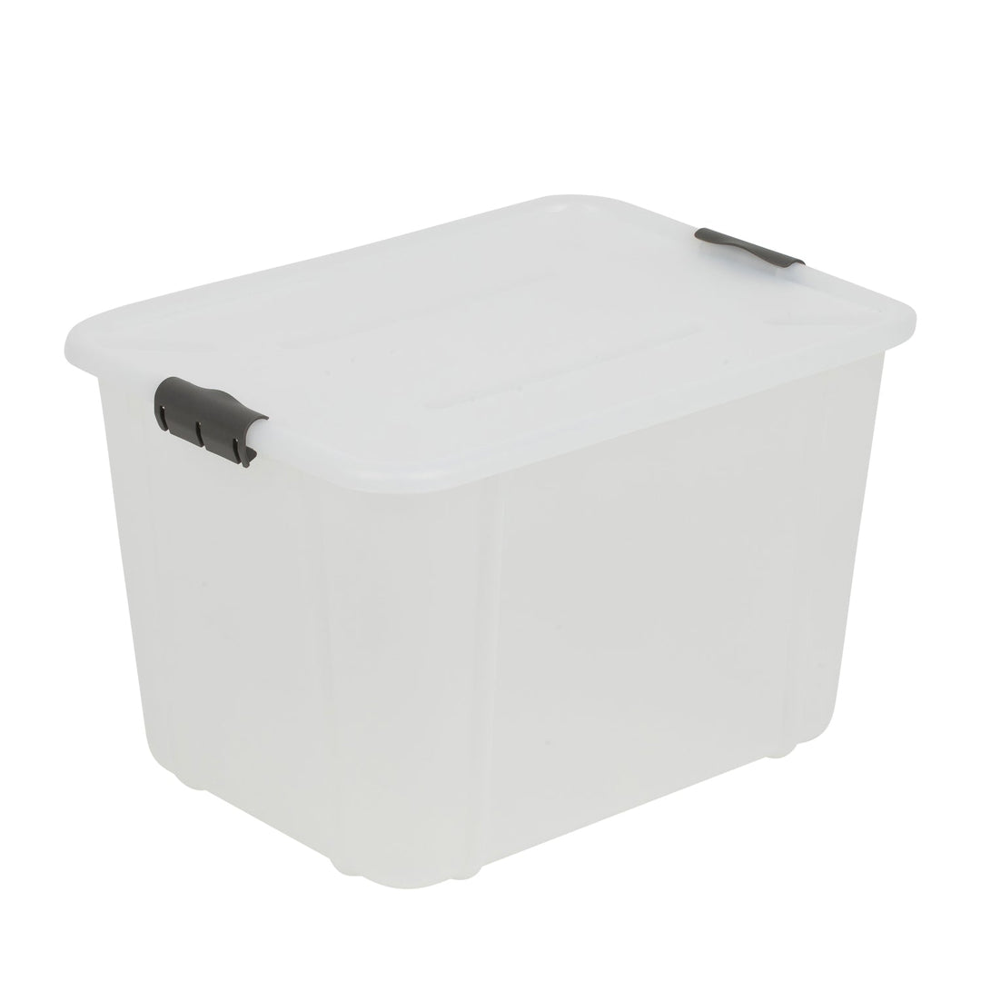 Контейнер за съхранение BranQ Velur 30L с прозрачен капак