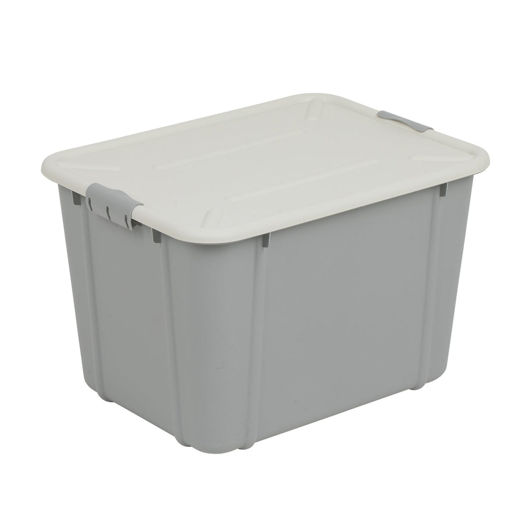 BranQ Velur 30L контейнер за съхранение с капак, светло сив