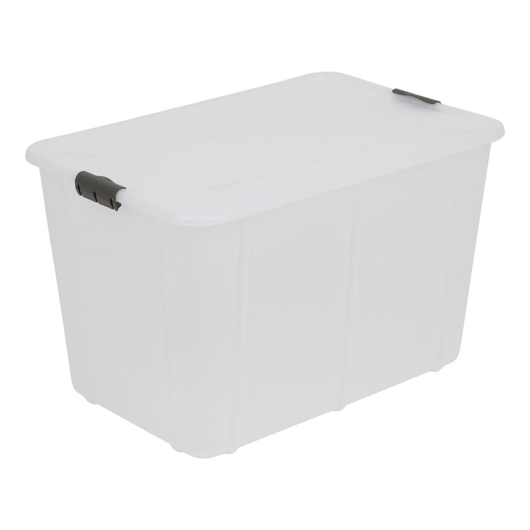 Контейнер за съхранение BranQ Velur 60L с прозрачен капак