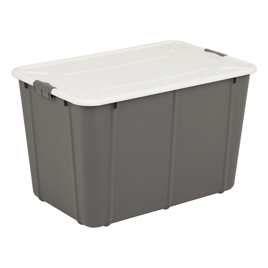 BranQ Velur 60L контейнер за съхранение с капак, тъмно сив