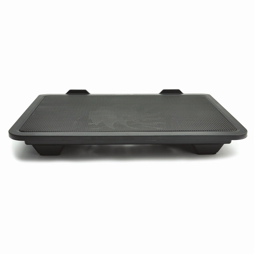 SILENT COOLING PAD - Охлаждаща подложка за лаптопи с размер 15,6 инча и по-малки, тиха, ефективна, вентилатори 13,5 см, USB порт за преминаване