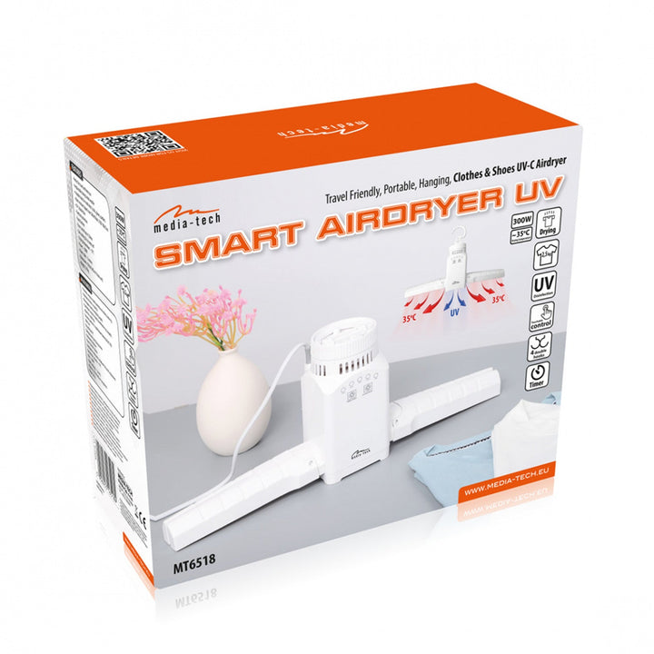 Преносим, висящ сушилник за дрехи, обувки и др. с UV дезинфекция SMART AIRDRYER UV