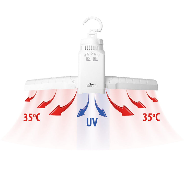 Преносим, висящ сушилник за дрехи, обувки и др. с UV дезинфекция SMART AIRDRYER UV