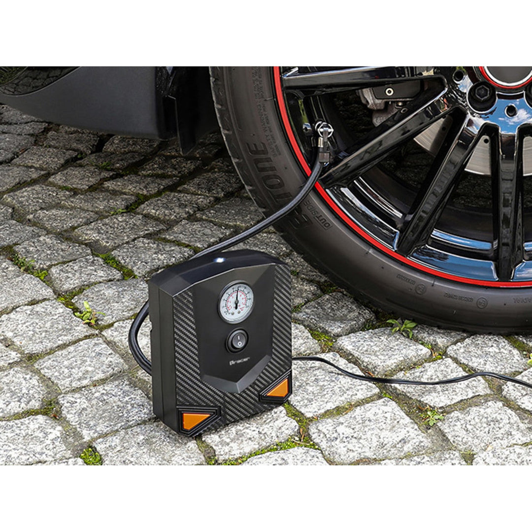 Компресор Tracer, за автомобили, мотоциклети, велосипеди, топки, 120 W, 8 бара, RES-03ML