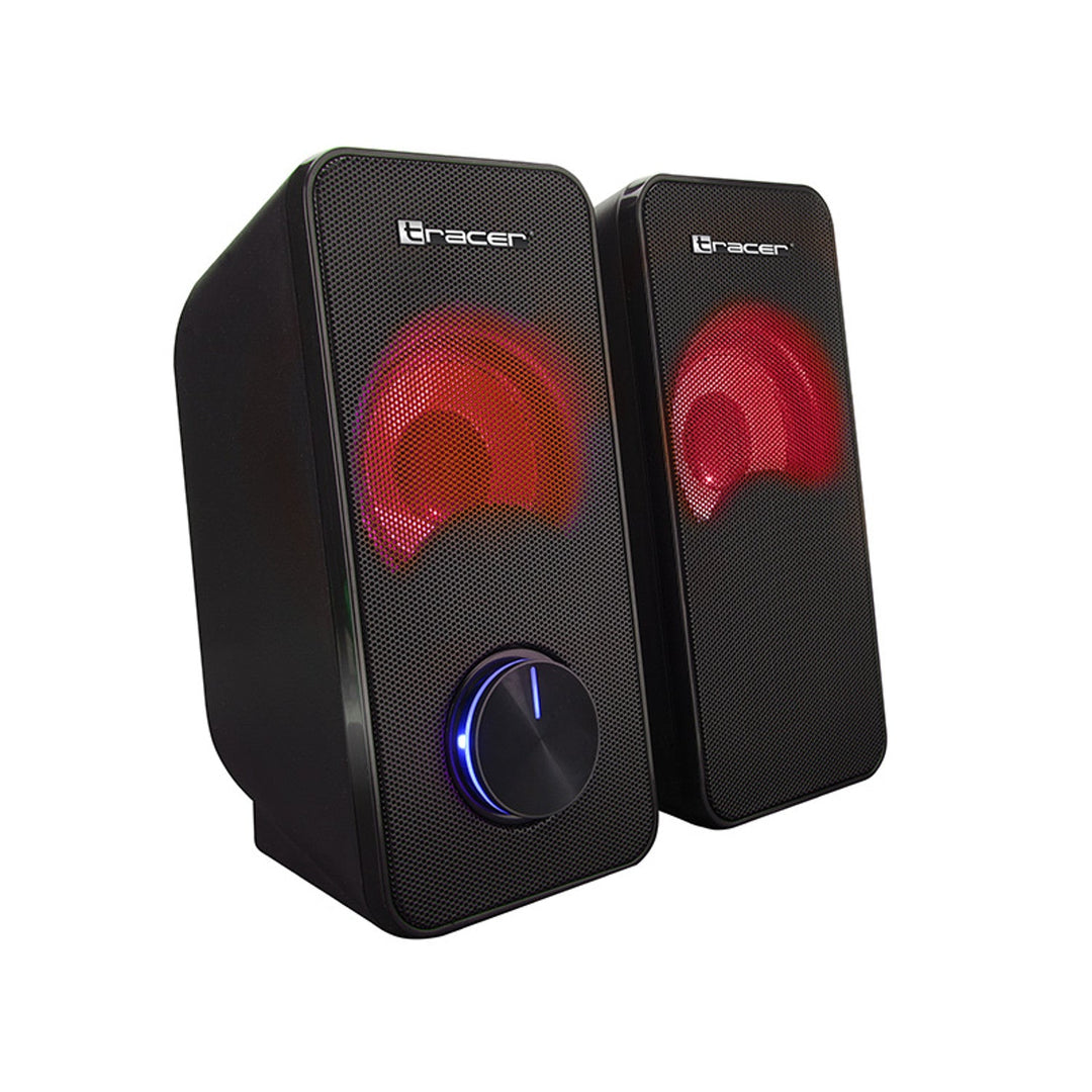 Трейсър високоговорители, RGB подсветка, 6 W RMS, USB захранване, Loop