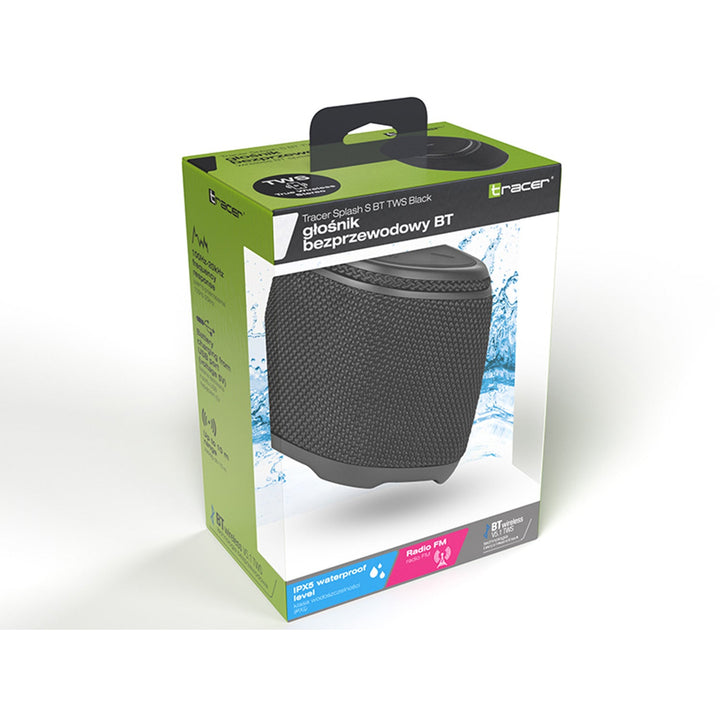 Безжична тонколона TRACER, Bluetooth 5.1, TWS технология, 5 W, Splash S