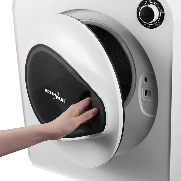 Електрическа сушилня GreenBlue, капацитет 3 кг, GB405 + комплект филтри за сушилня GreenBlue GB483, 1x вход, 2x изход (подходящ за GB405, GB410, GB415)