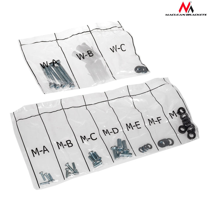 Стойка за телевизор с рафт за DVD Maclean, VESA 200x200, 23"-42", 30 кг, MC-771+КАБЕЛ HDMI 2.0 4K 3D UHD 1,8 м МЕДЕН 48 бита