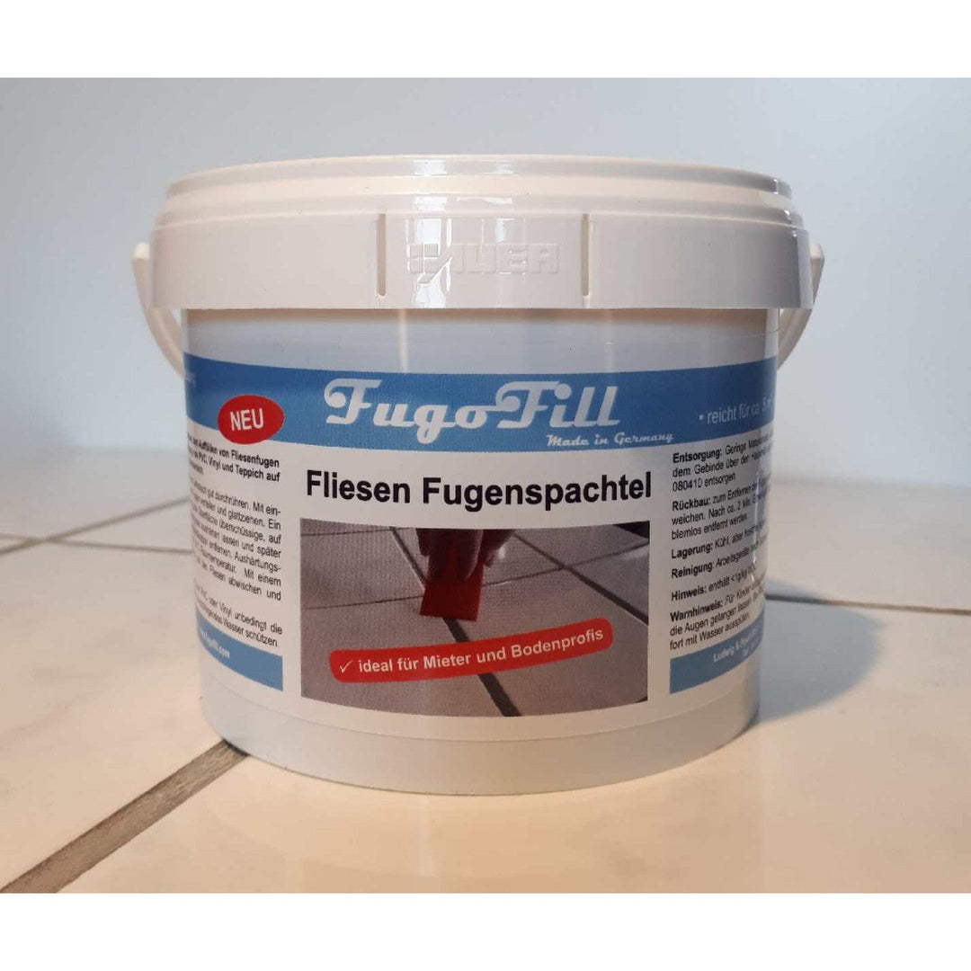 Отстранима фуга за плочки FugoFill, 1 кг, сива