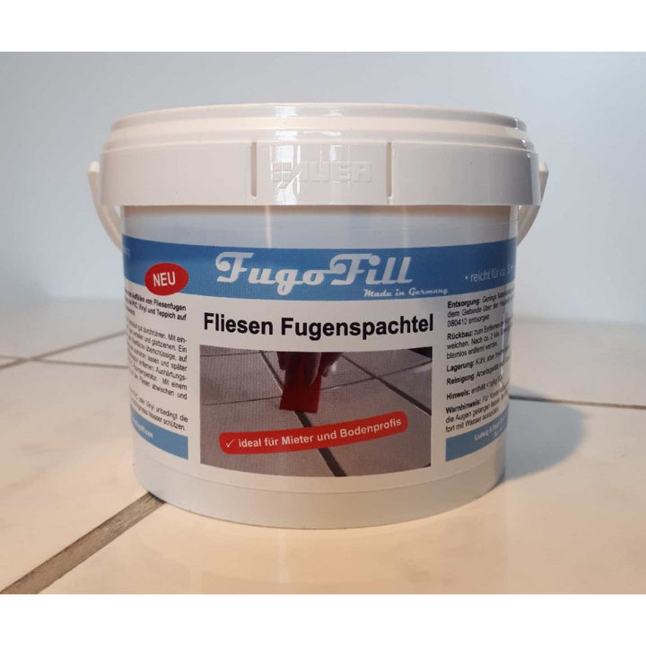 Отстранима фуга за плочки FugoFill, 1 кг, сива