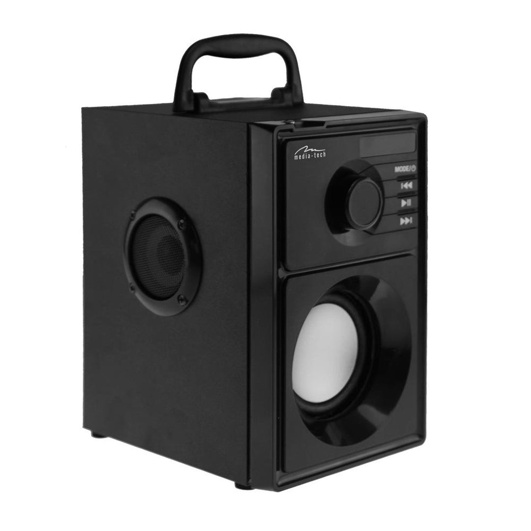 Безжичен високоговорител Media-Tech, Bluetooth 5.1, FM радио, AUX, RMS 15W, MT3179