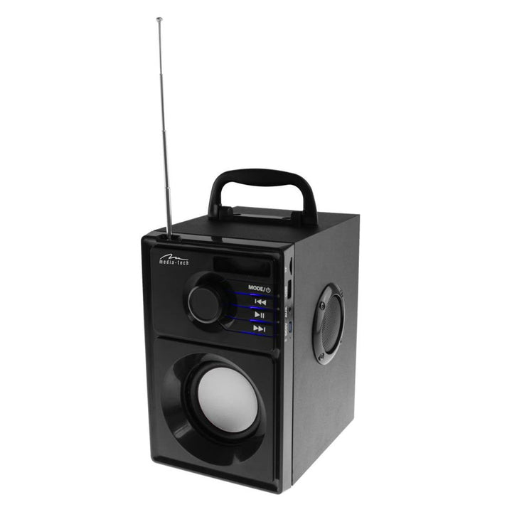 Безжичен високоговорител Media-Tech, Bluetooth 5.1, FM радио, AUX, RMS 15W, MT3179