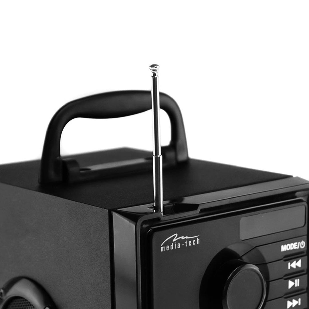Безжичен високоговорител Media-Tech, Bluetooth 5.1, FM радио, AUX, RMS 15W, MT3179