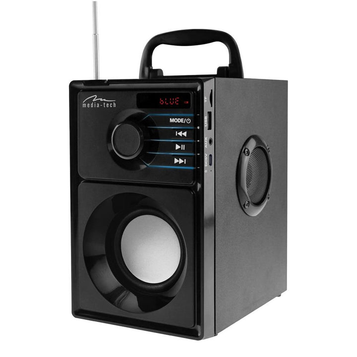 Безжичен високоговорител Media-Tech, Bluetooth 5.1, FM радио, AUX, RMS 15W, MT3179