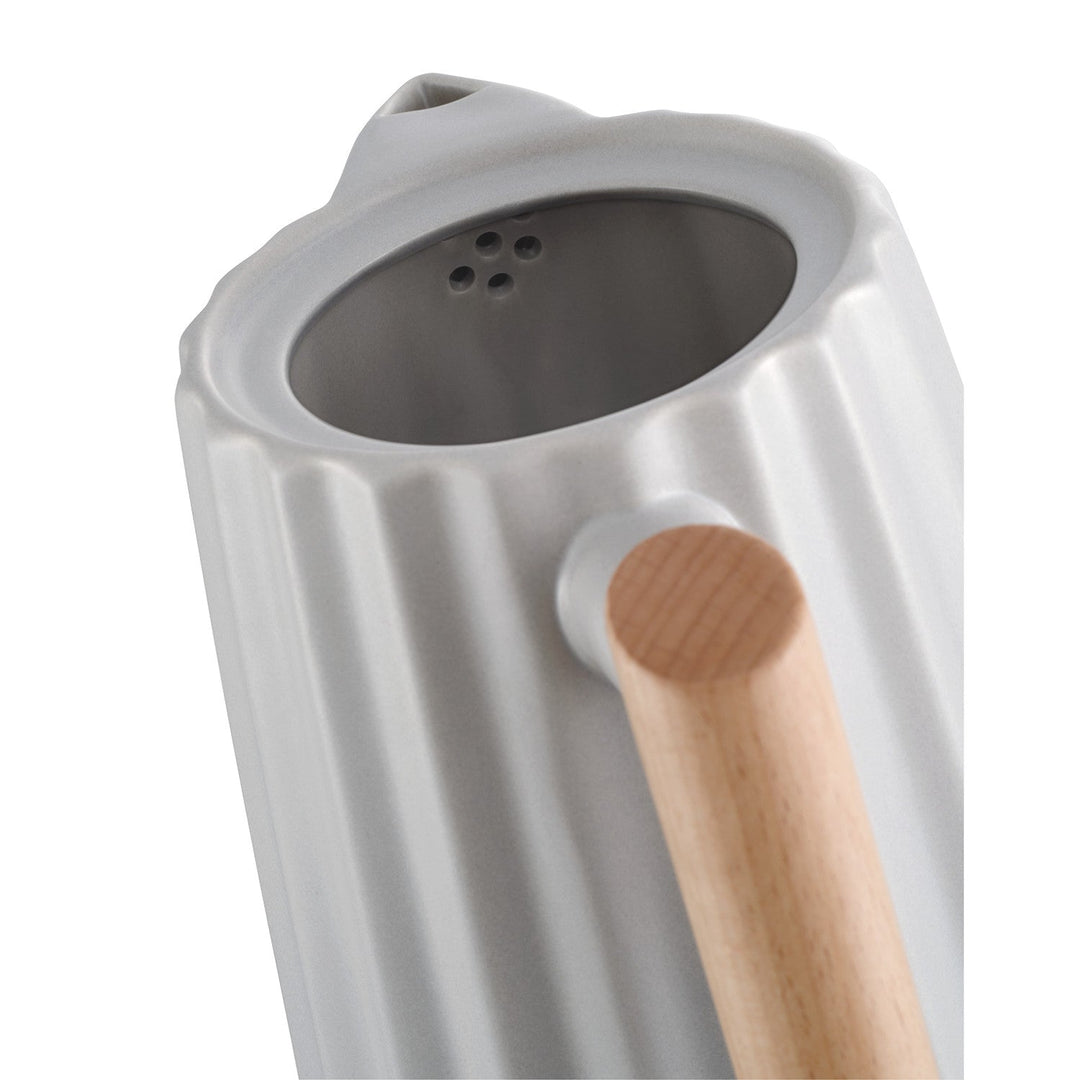 Концептуална електрическа кана, керамична, 1500 W, 1,5 л, светло сива, RK0091