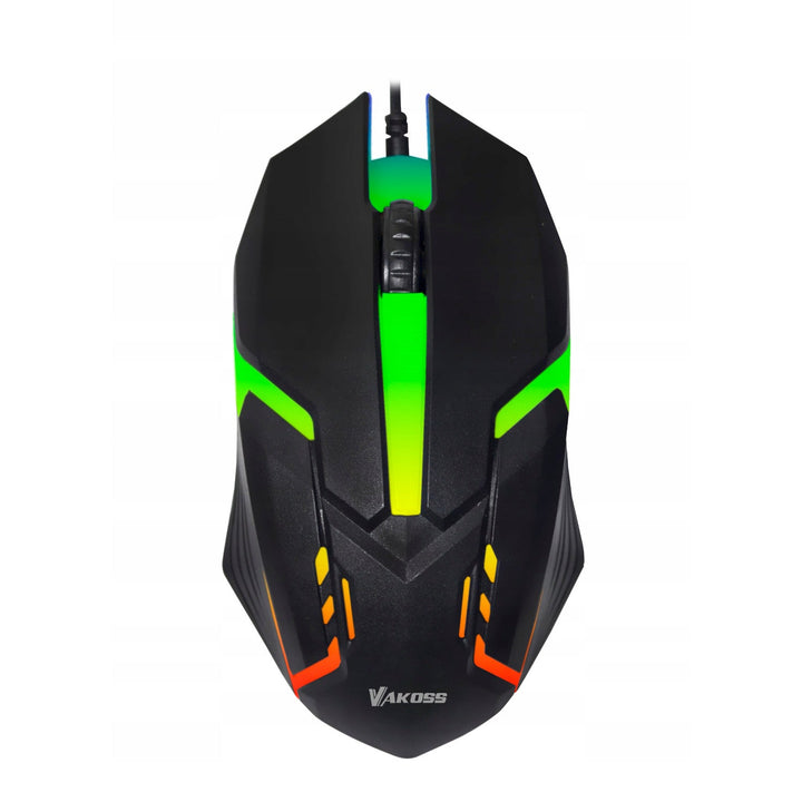 Vakoss геймърска мишка, RGB подсветка, 1000 dpi, TM-5133K