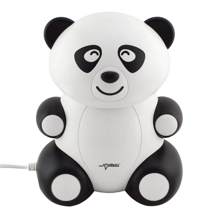 Promedix PR-812 Panda инхалатор за деца, комплект за небулайзер, маски, филтри + Promedix PR-960 безконтактен инфрачервен медицински термометър