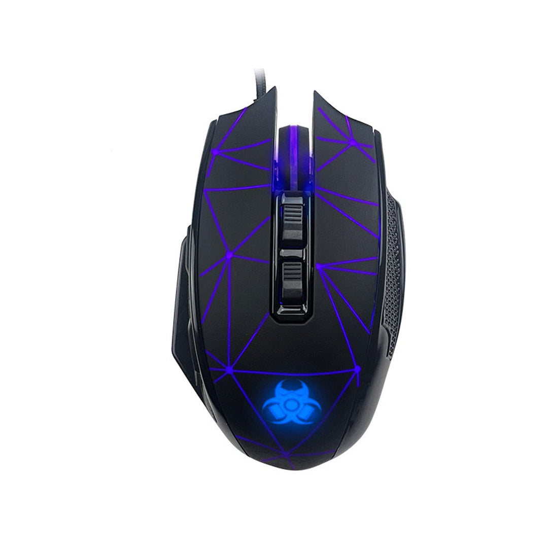 Игрова мишка Tracer, RGB подсветка, 7200 DPI, Space