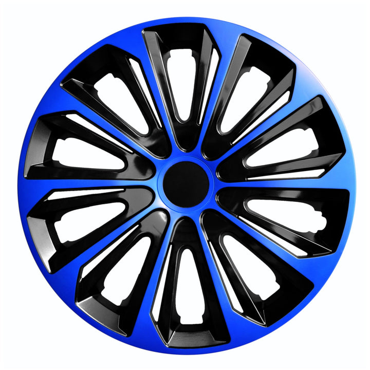 Универсална капачка за джанта 16'' NRM Strong Duo синя и черна 1 брой