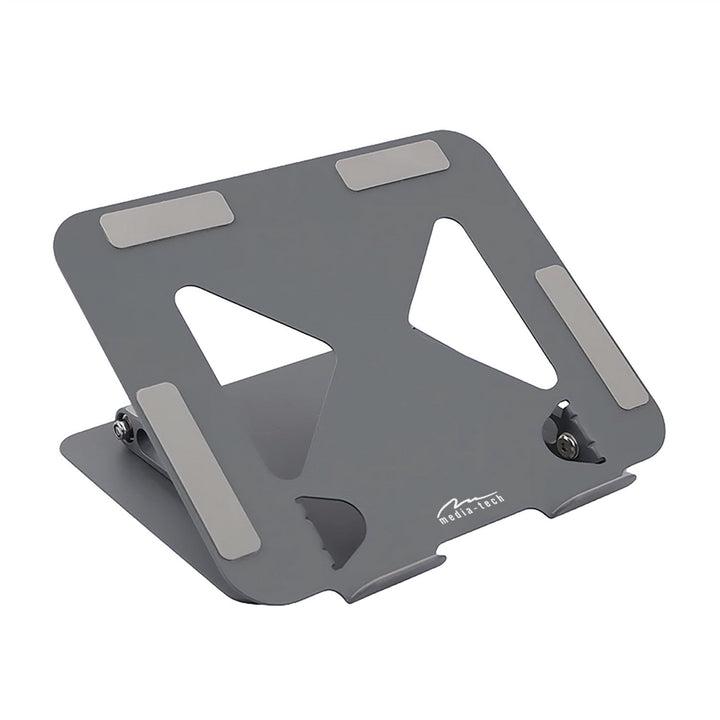 Регулируема, ергономична стойка за лаптопи с размер 10-17 инча LAPTOP STAND Media-Tech MT2661