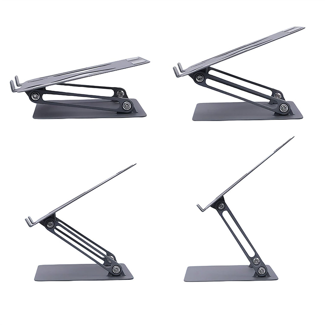 Регулируема, ергономична стойка за лаптопи с размер 10-17 инча LAPTOP STAND Media-Tech MT2661
