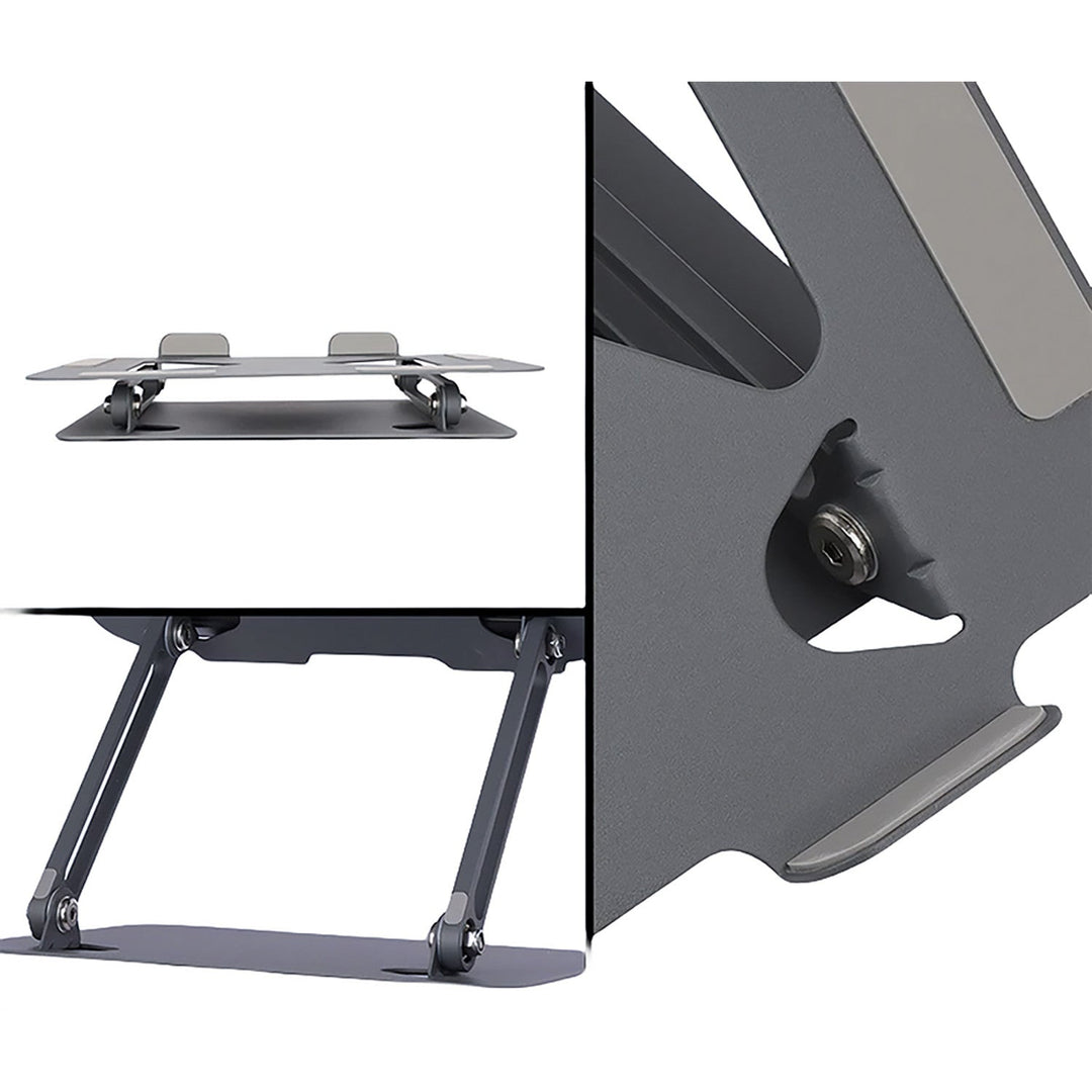 Регулируема, ергономична стойка за лаптопи с размер 10-17 инча LAPTOP STAND Media-Tech MT2661