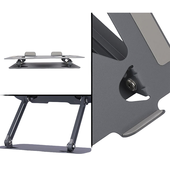 Регулируема, ергономична стойка за лаптопи с размер 10-17 инча LAPTOP STAND Media-Tech MT2661