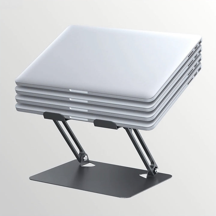 Регулируема, ергономична стойка за лаптопи с размер 10-17 инча LAPTOP STAND Media-Tech MT2661