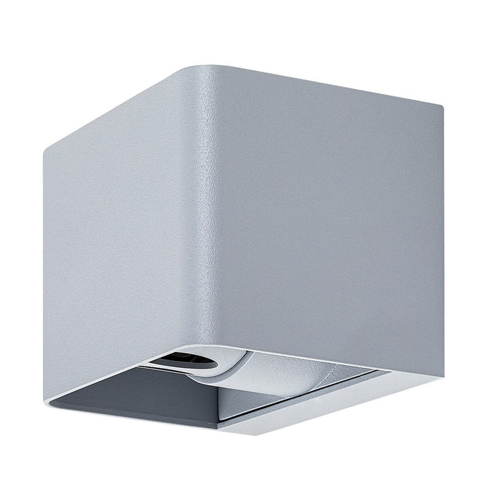 Rabalux Hallstatt 10W IP54 сив външен стенен светильник