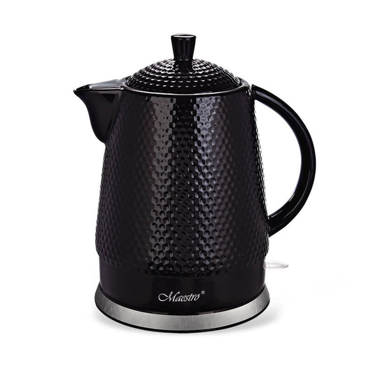 Керамична кана Maestro, капацитет 1,5 литра, 1500 W, черна, MR069
