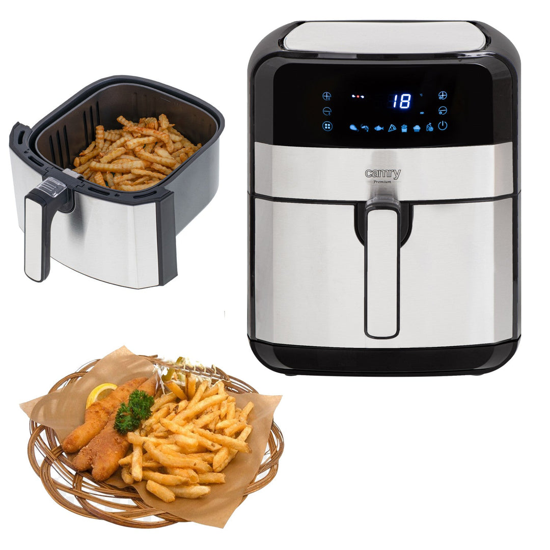 Фритюрник без масло, 9 програми, 5,0 л, Airfryer, Camry CR 6311