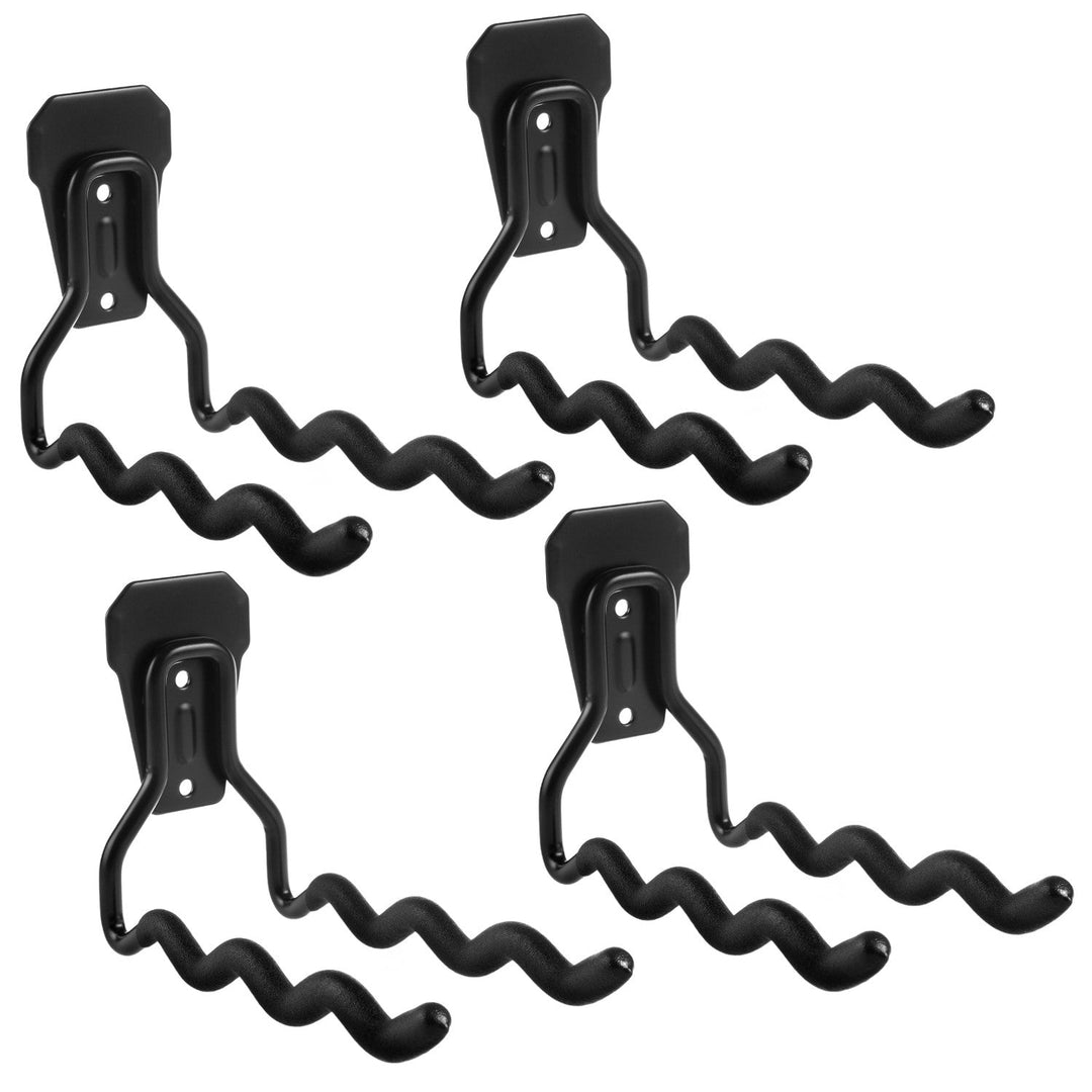 Стенна скоба Maclean, за инструменти, колела, стълба, велосипед, стомана, макс. натоварване 30 кг, MC-486, 4 броя