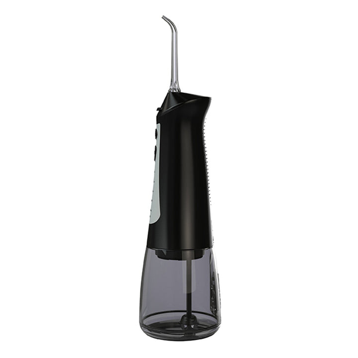 LAFE зъбна иригатор, 5 режима, 6 накрайника, черен, CleanPRO