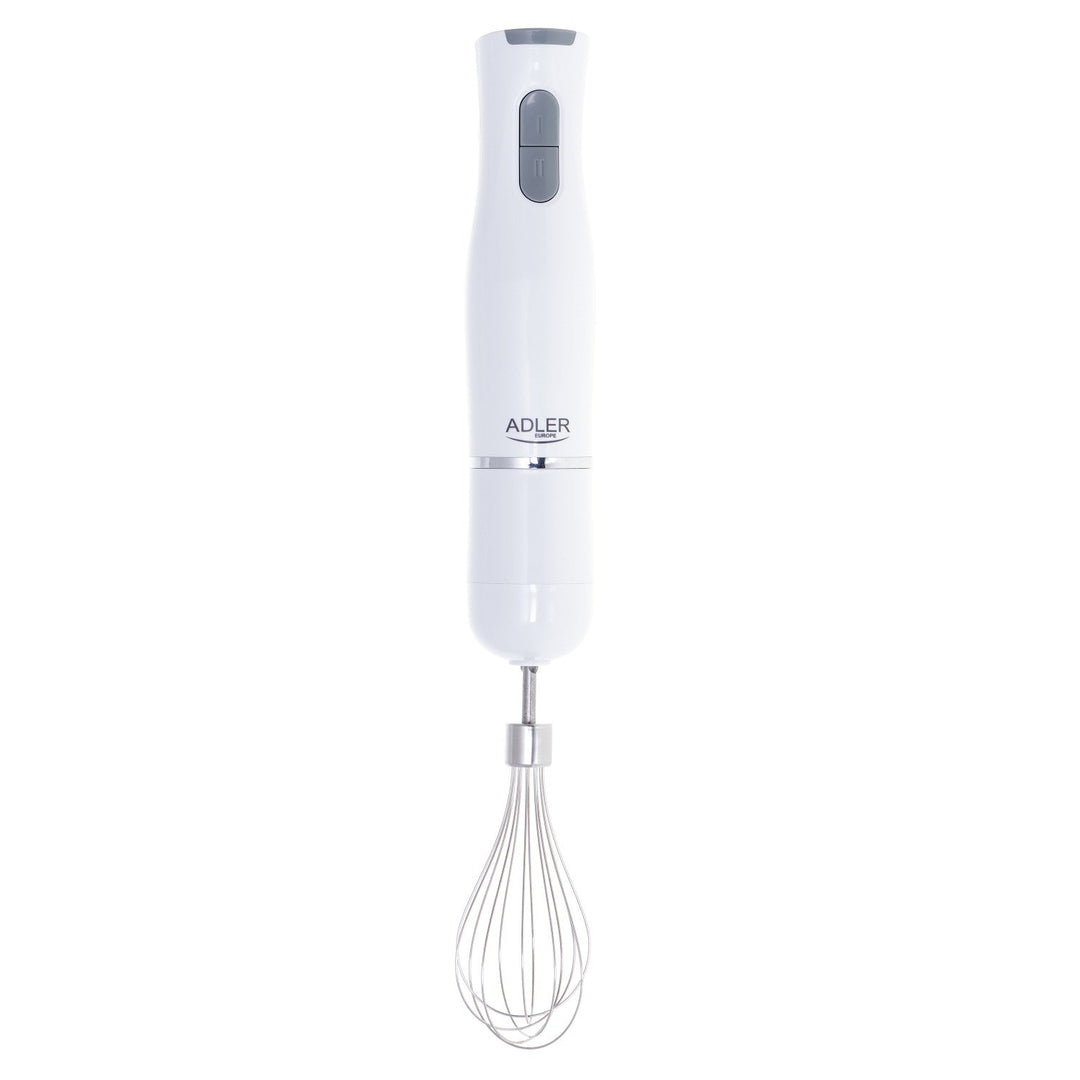 Ръчен блендер Adler, 2 скорости, бял, 800 W, AD 4620