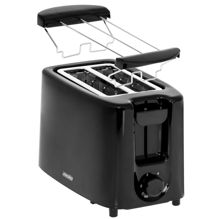 Тостер Mesko, 2 филийки, 900 W, черен, MS 3220