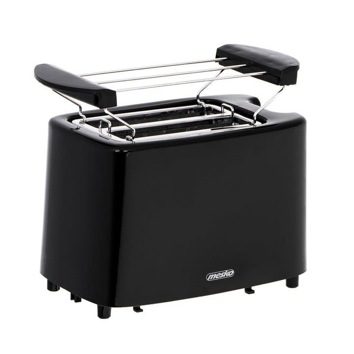 Тостер Mesko, 2 филийки, 900 W, черен, MS 3220