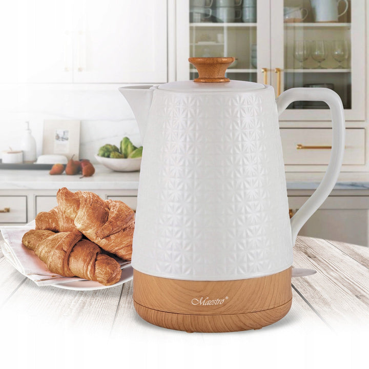 Безжична електрическа кана Maestro, керамична, 1800 W, 1,8 л, MR076