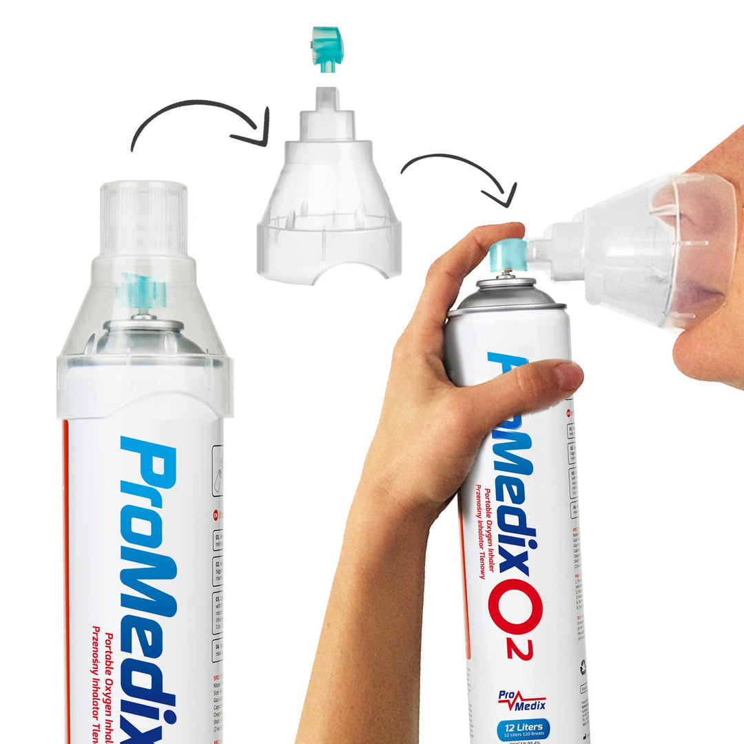 Promedix 12L преносим кислороден инхалатор в кутия, 99,4%, PR-994, 16 броя