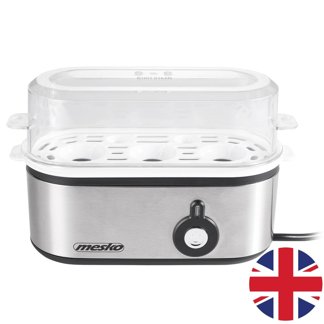 Mesko MS 4485 уред за варене на яйца за 1-3 яйца, 350 W, пробивачка, британски щепсел