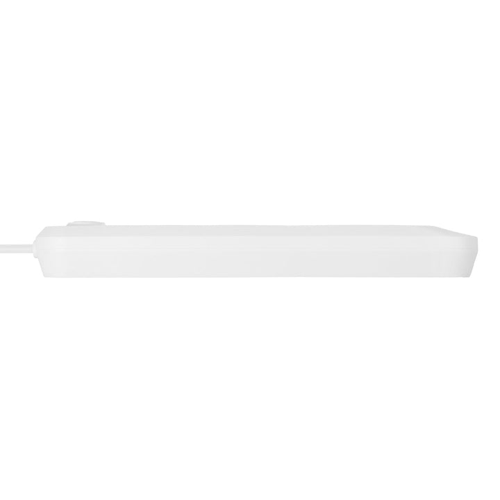 Многофункционален удължител Maclean, 5 контакта + 3xUSB удължител, 110-240V AC 50/60Hz, 2.1A макс. 2500W, 1.5m, бял, MCE395 W