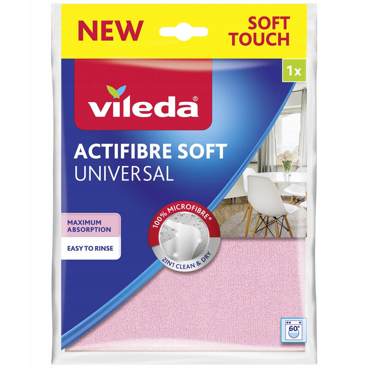 Универсална кърпа от микрофибър Vileda Actifibre Soft