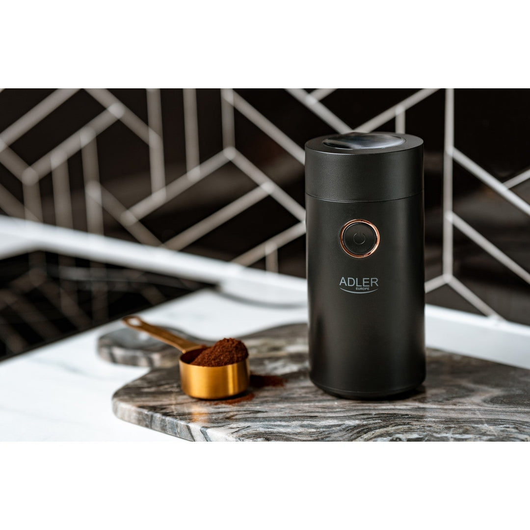Електрическа кафемелачка Adler, 150 W, черна, AD 4446BG