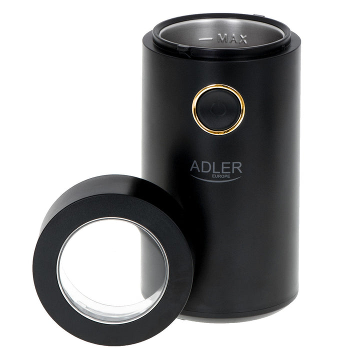 Електрическа кафемелачка Adler, 150 W, черна, AD 4446BG