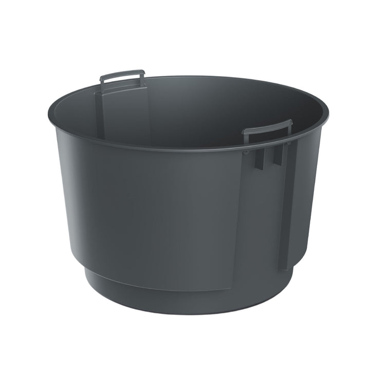 Саксия Prosperplast, с вложка, височина 45 cm, антрацит, Heos