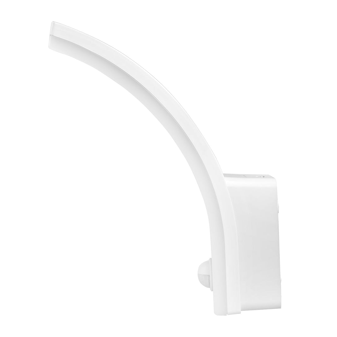LED лампа Maclean с датчик за движение, PIR датчик за движение, бяла, 20W, IP65, 2000lm, неутрално бял цвят (4000K) MCE512 W, 4 броя
