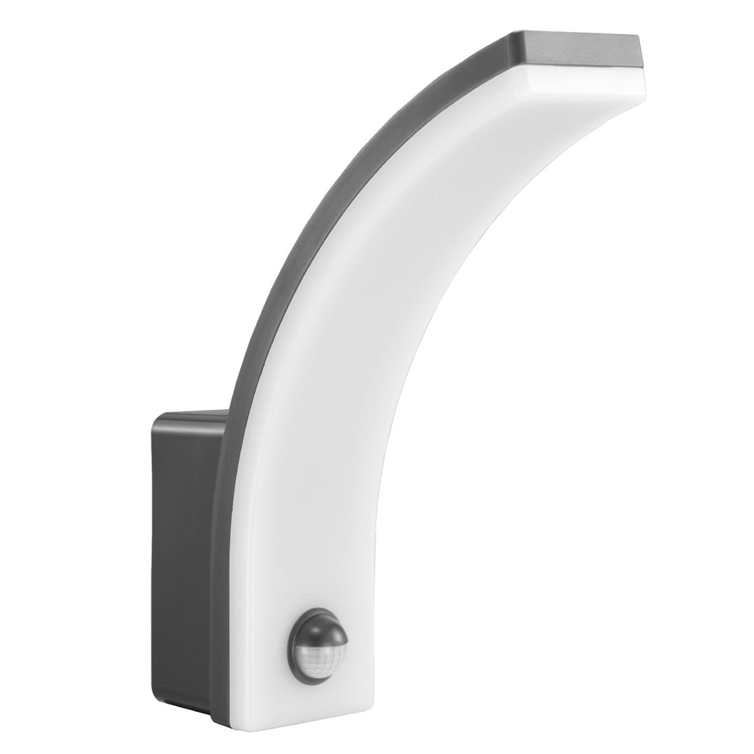 LED лампа Maclean с датчик за движение, PIR датчик за движение, сива, 20W, IP65, 2000lm, неутрално бял цвят (4000K) MCE512 GR, 4 броя